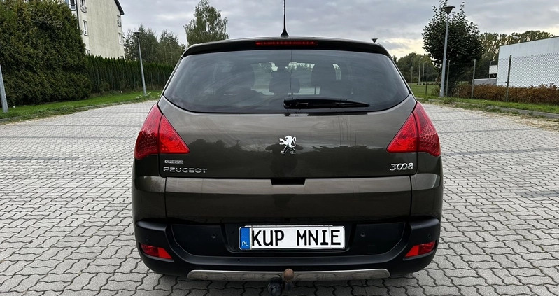Peugeot 3008 cena 26999 przebieg: 208725, rok produkcji 2009 z Piaseczno małe 781